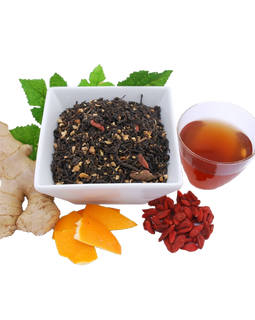 Ginger Pu erh Organic Loose Leaf Tea
